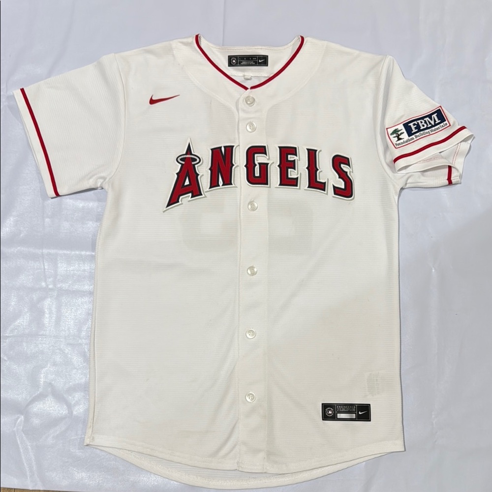 Nike Los Angeles Angels FBM
MLB Jersey White Size-L 14/16